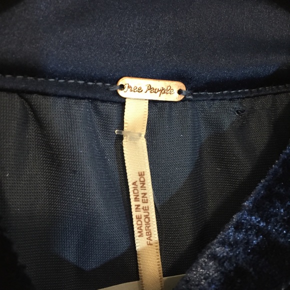 Free People Jills Sequin Swing Dress Velvet XS - Picture 6 of 8